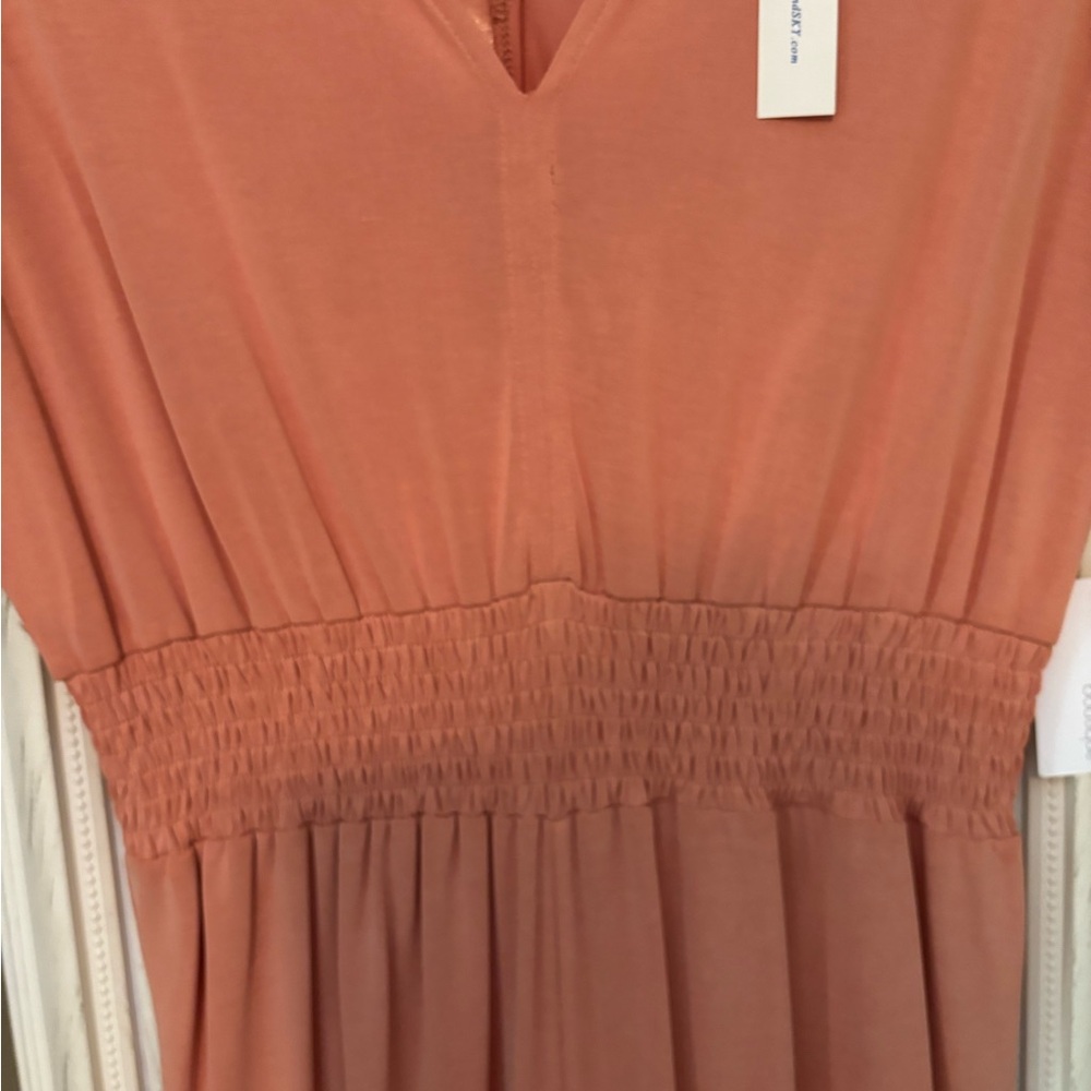 Coral Maxi Dress